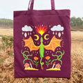 Dragon Pattern Tote Bag