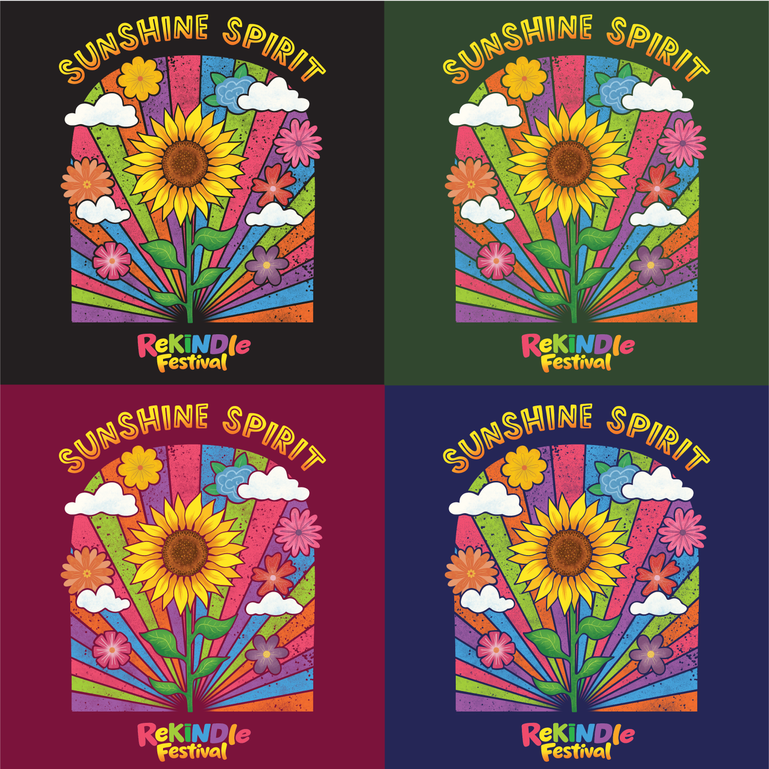ReKINDle Pre-Order Sunflower T Shirt