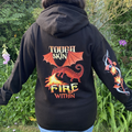 Tough Skin Fire Within Dragon Hoodie