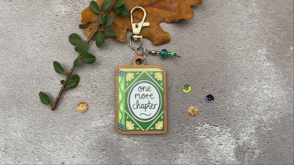 One More Chapter Keyring